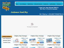 Tablet Screenshot of andamansandbay.com